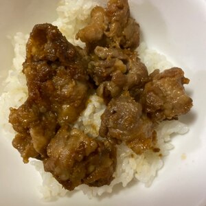 簡単＊豚こま肉で豚丼